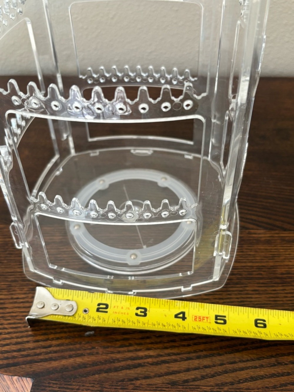 Clear Rotating Jewelry and Accessory Organizer - Transparent - Picture 5 of 5